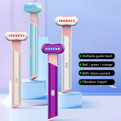 4 Colors Electric Eye Massager Red Blue Light Massage Eye