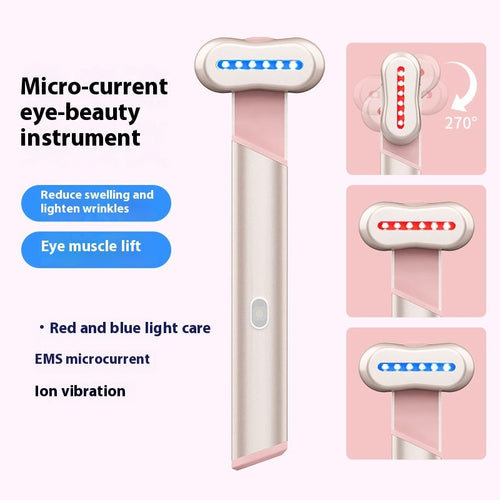4 Colors Electric Eye Massager Red Blue Light Massage Eye